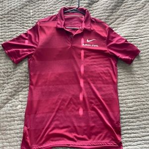 Nike FSU Dry Fit Polo Medium